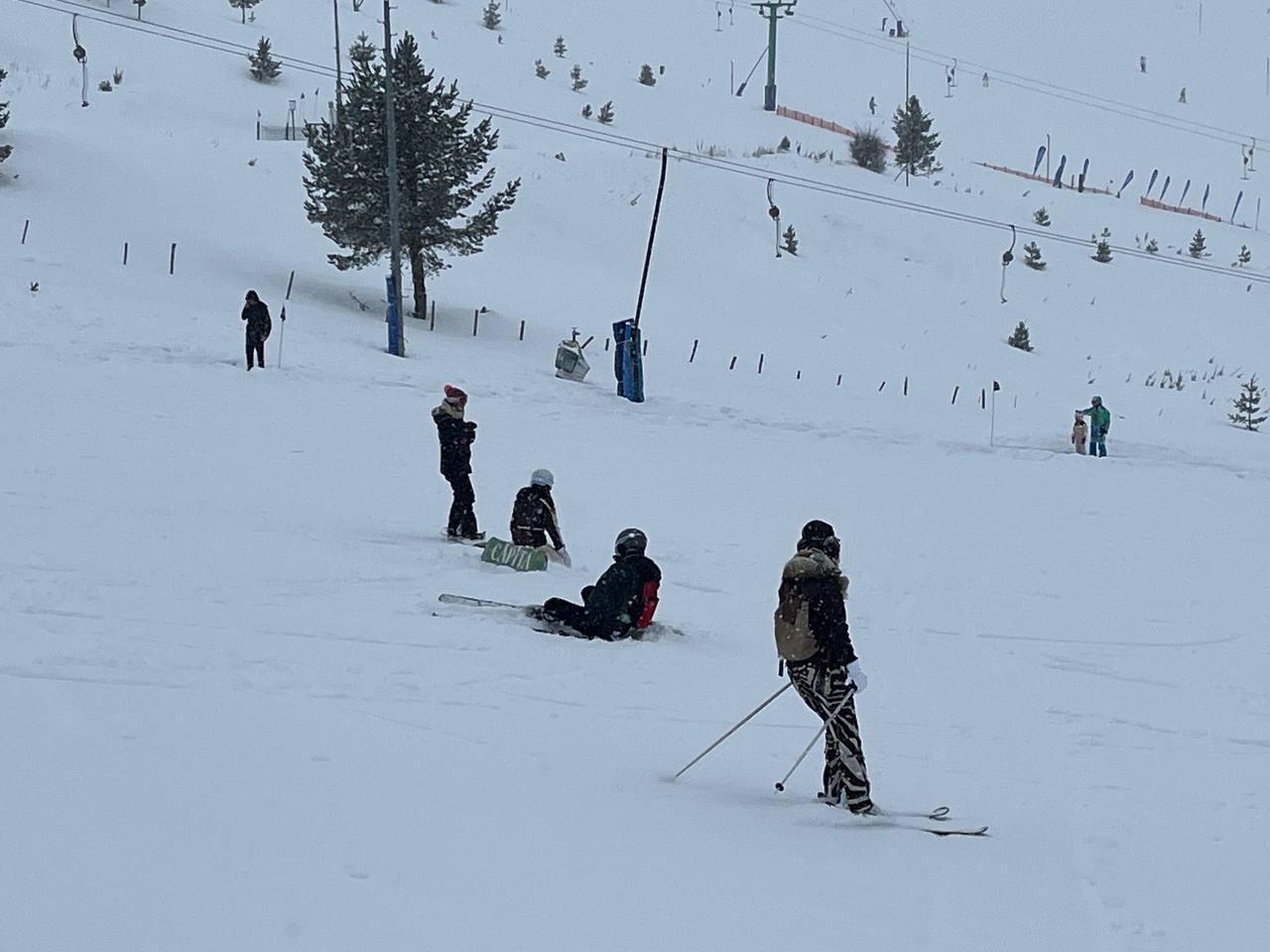 Kartalkaya'da tepki çeken görüntüler! Pistler yeniden açıldı