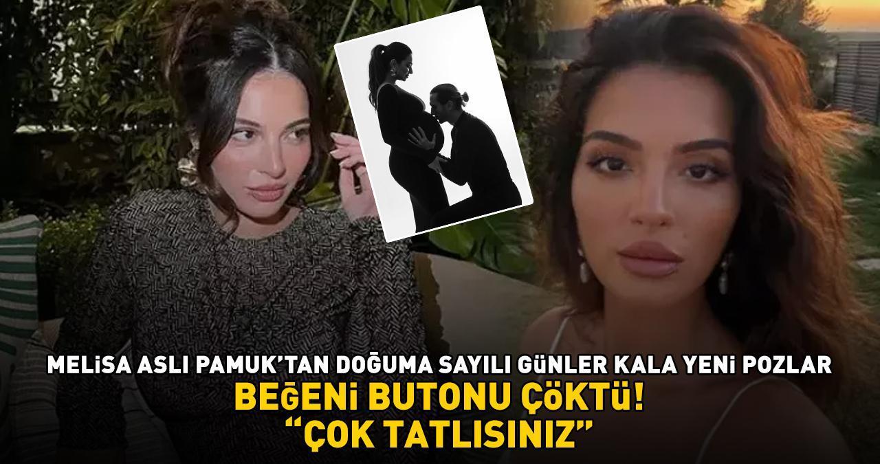 Yusuf Yazıcı'nın güzeller güzeli eşi Melisa Aslı Pamuk'tan doğuma sayılı günler kala yeni pozlar! BEĞENİ BUTONU ÇÖKTÜ