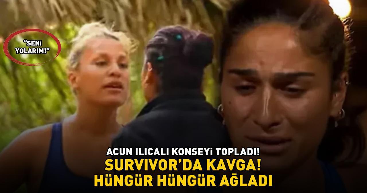 Survivor Almeda diskalifiye mi oldu? Eleme adayı belli oluyor! Acun Ilıcalı'dan acil durum konseyi! Dilşah hüngür hüngür ağladı