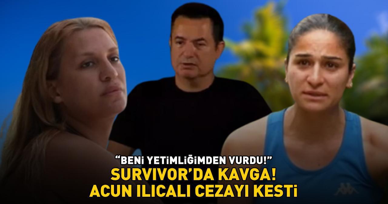 Survivor'da 3. ve 4. eleme adayı belli oldu! Almeda ile Dilşah birbirine girdi! ACUN ILICALI CEZAYI KESTİ