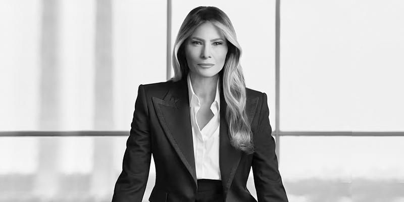 Melania Trump'ın pozu çok konuşuldu! Bu sefer şaka yapmıyor!