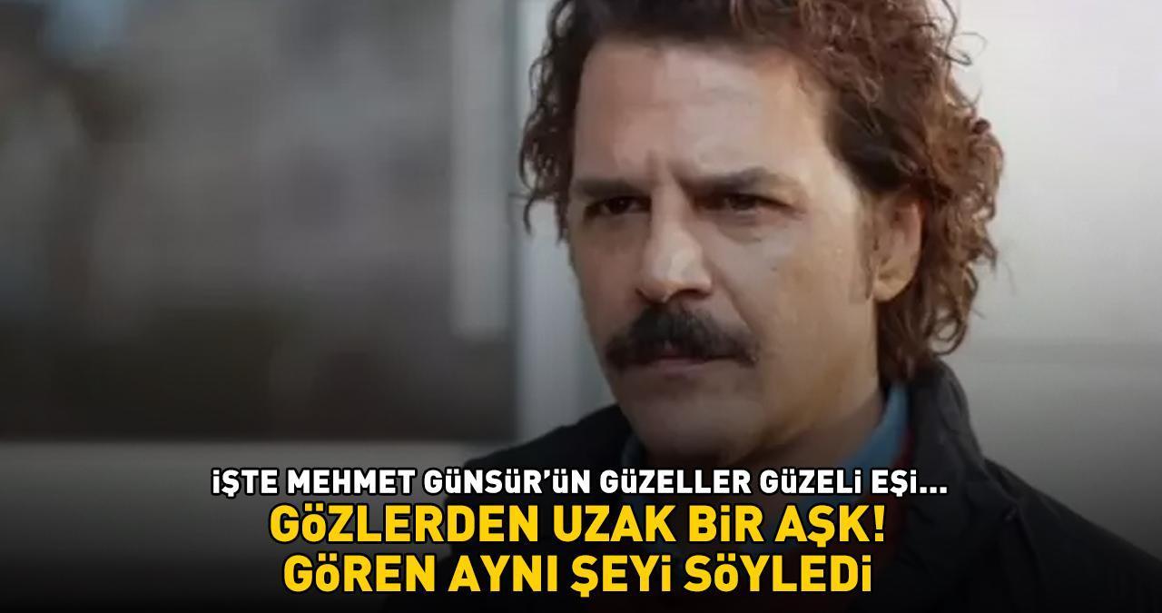 Gözlerden uzak bir aşk! Gören aynı şeyi söyledi! İşte Annem Ankara'nın Hasan'ı Mehmet Günsür'ün güzeller güzeli eşi…