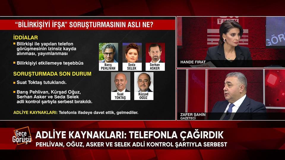 Bilirkişiyi ifşa polemiğinin aslı, CHP'deki cumhurbaşkanlığı seçim süreci ve ABD'deki şaibeli uçak kazasının perde arkası Gece Görüşü'nde konuşuldu