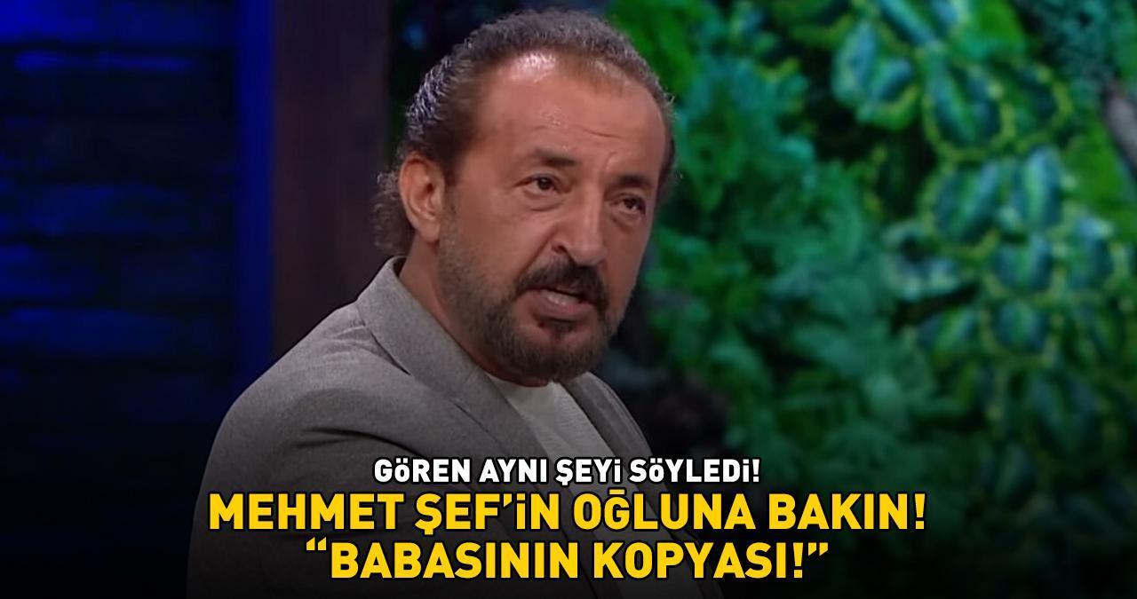 MasterChef jürisi Mehmet Yalçınkaya'nın oğluna bakın! Gören aynı şeyi söyledi: 'BABASININ KOPYASI!'