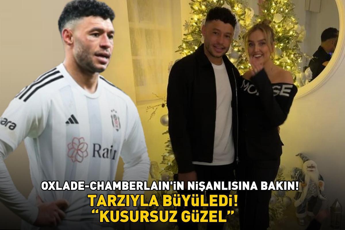 Beşiktaş-Kırklarelispor maçı öncesi gündem oldu! Alexander Oxlade-Chamberlain'in büyük aşkı Perrie Edwards tarzıyla büyüledi