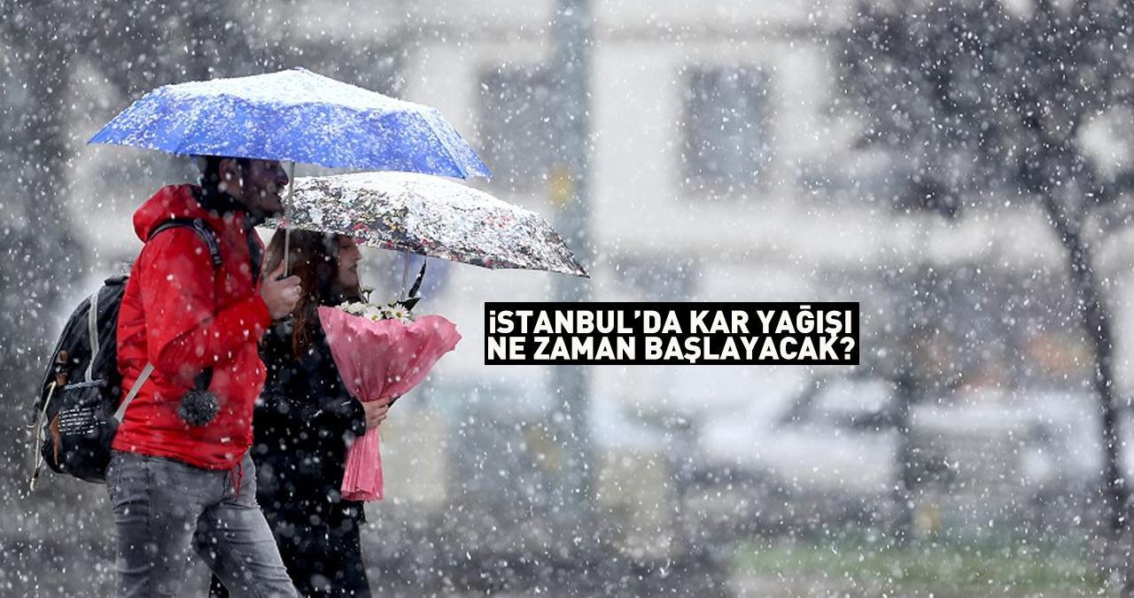 İstanbul'a kar ne zaman yağacak? Saat verildi, günlerce sürecek!