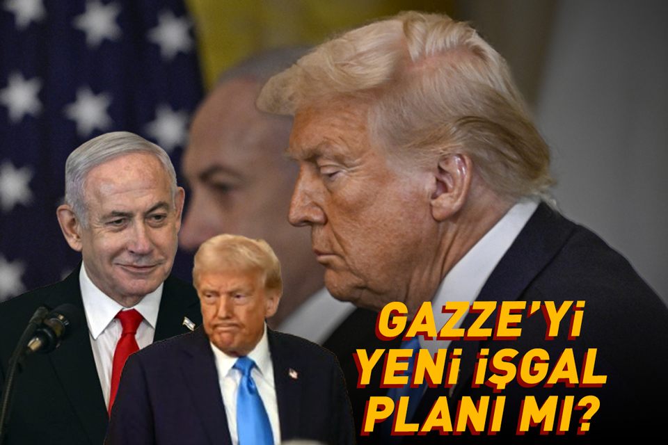 Son Dakika | ABD ve İsrail'den Yeni İşgal Planı Mı? Trump Gazze Şeridi'ni Devralacağız Dedi!