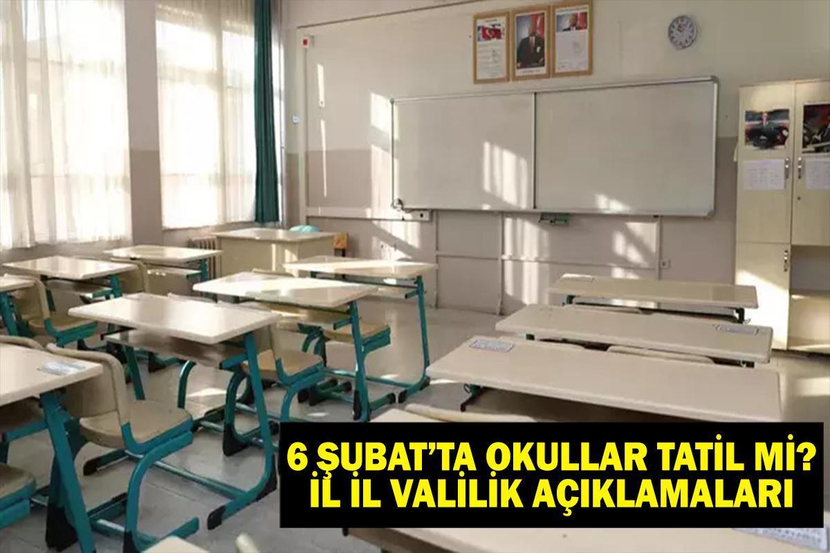 6 ŞUBAT OKULLAR TATİL Mİ? 6 Şubat Yarın Okullar Tatil Mi? 6 Şubat Depremlerinin 2. Yıl Dönümü...