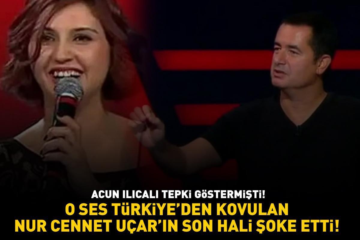 Acun Ilıcalı diskalifiye etmişti! O Ses Türkiye'den kovulan Nur Cennet Uçar'ın son hali şoke etti