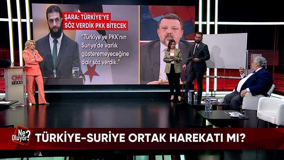 Erdoğan-Şara içeride ne konuştu? Türkiye-Suriye ortak harekatı mı? Trump'ın Suriye ve PKK planı ne? Ne Oluyor?'da konuşuldu