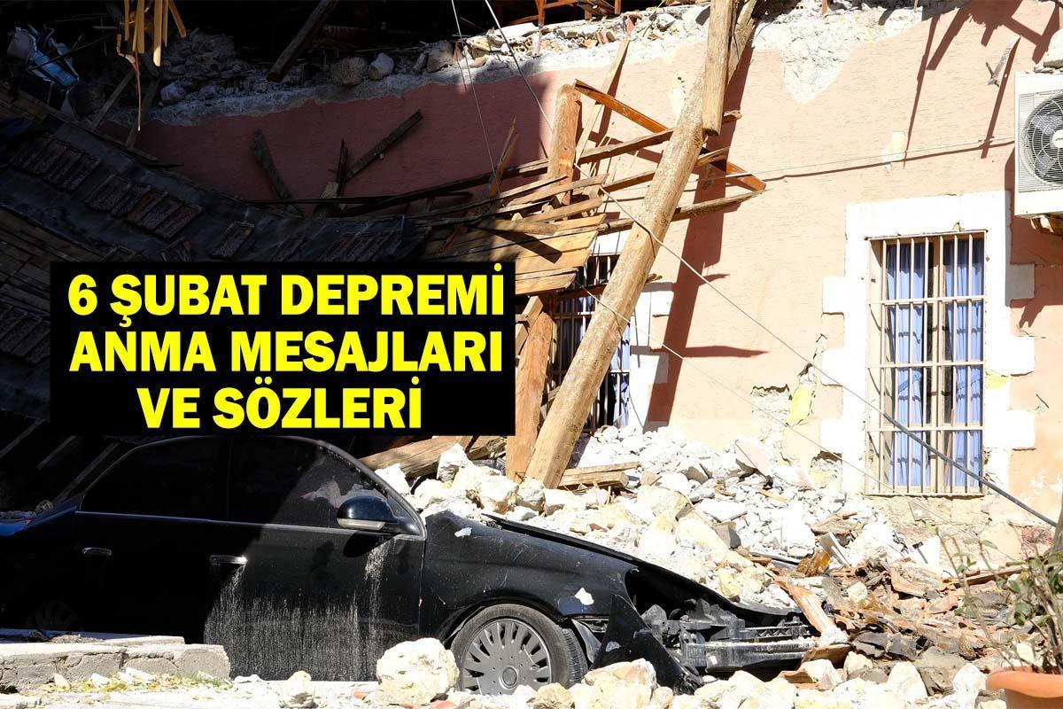 6 ŞUBAT DEPREMİ ANMA MESAJLARI VE SÖZLERİ: Resimli, Anlamlı Birlik ve Beraberlik Mesajları