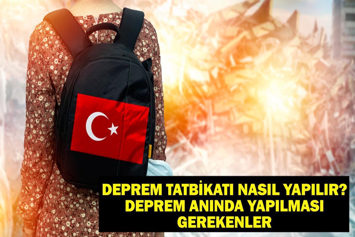 Deprem Tatbikatı Nedir, Nasıl Yapılır? Deprem Anında Yapılması Gerekenler Neler? İşte Hayatta Kalmak İçin Alınması Gereken Acil Önlemler