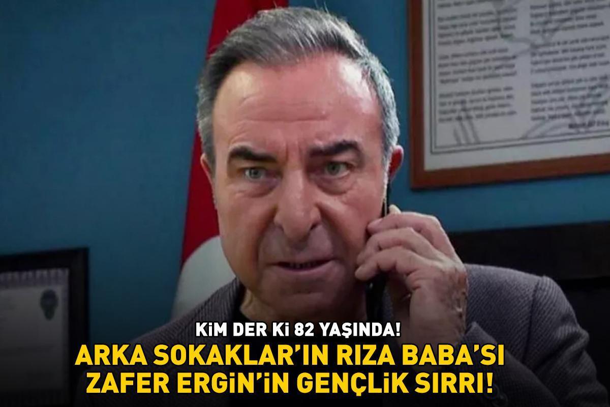 Kim der ki 82 yaşında! Arka Sokaklar’ın Rıza Baba'sı Zafer Ergin'in gençlik sırrı: 'Her şeyi dozunda yapmak lazım!'