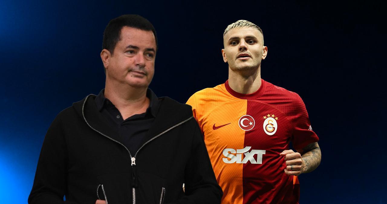 Fenerbahçe Asbaşkanı Acun Ilıcalı'dan, Galatasaray'ın yıldızı Mauro Icardi'ye paylaşım tepkisi!