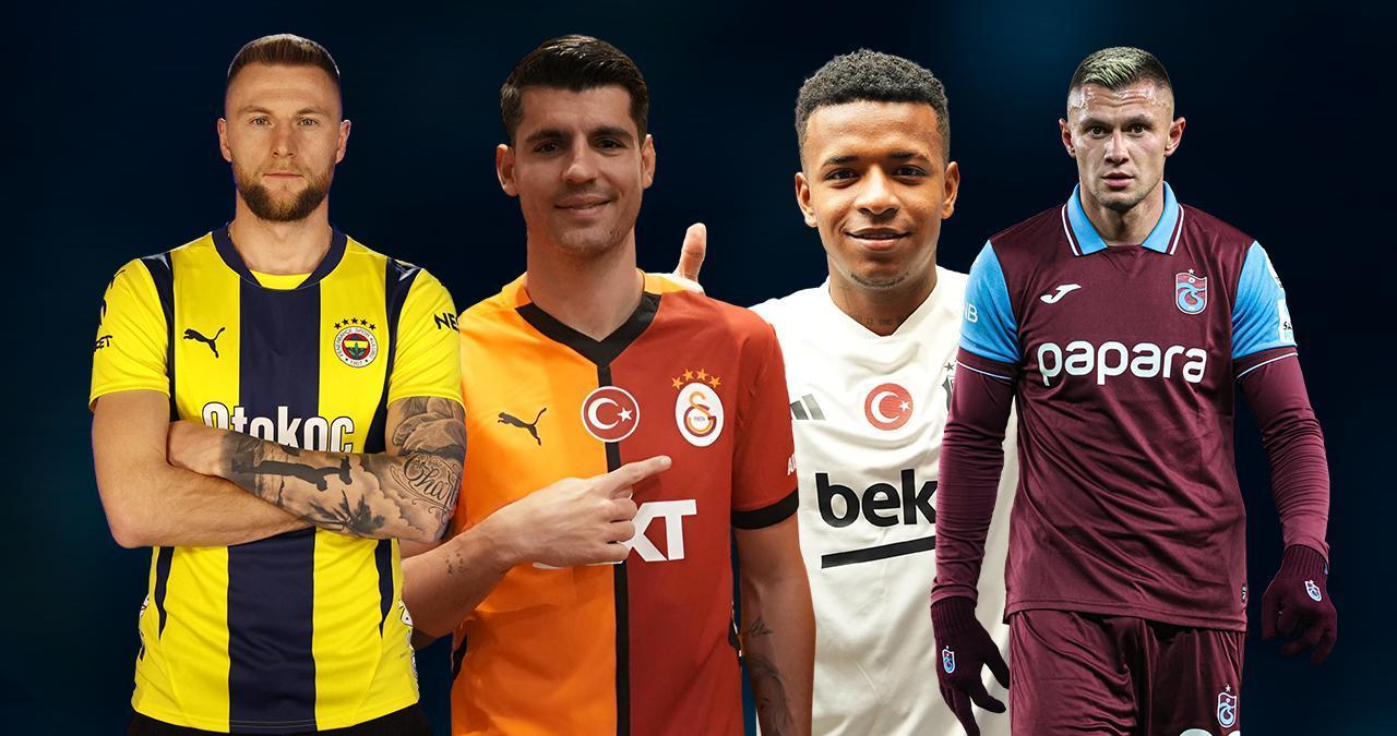 Süper Lig'de kış transfer döneminde 58 oyuncuyla anlaşıldı! Yıldızlar, Türkiye'ye geldi...