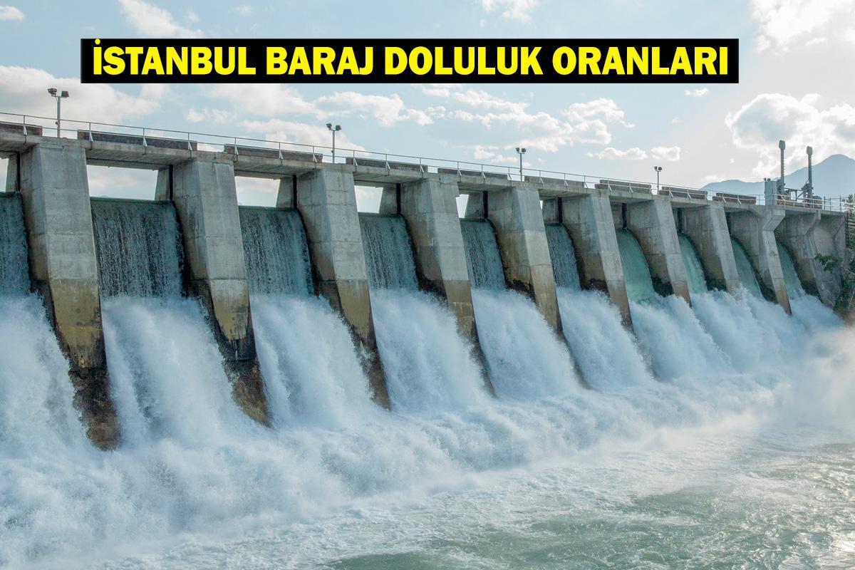 BARAJ DOLULUK ORANLARI: 12 Şubat İstanbul baraj doluluk oranı yüzde kaç oldu?