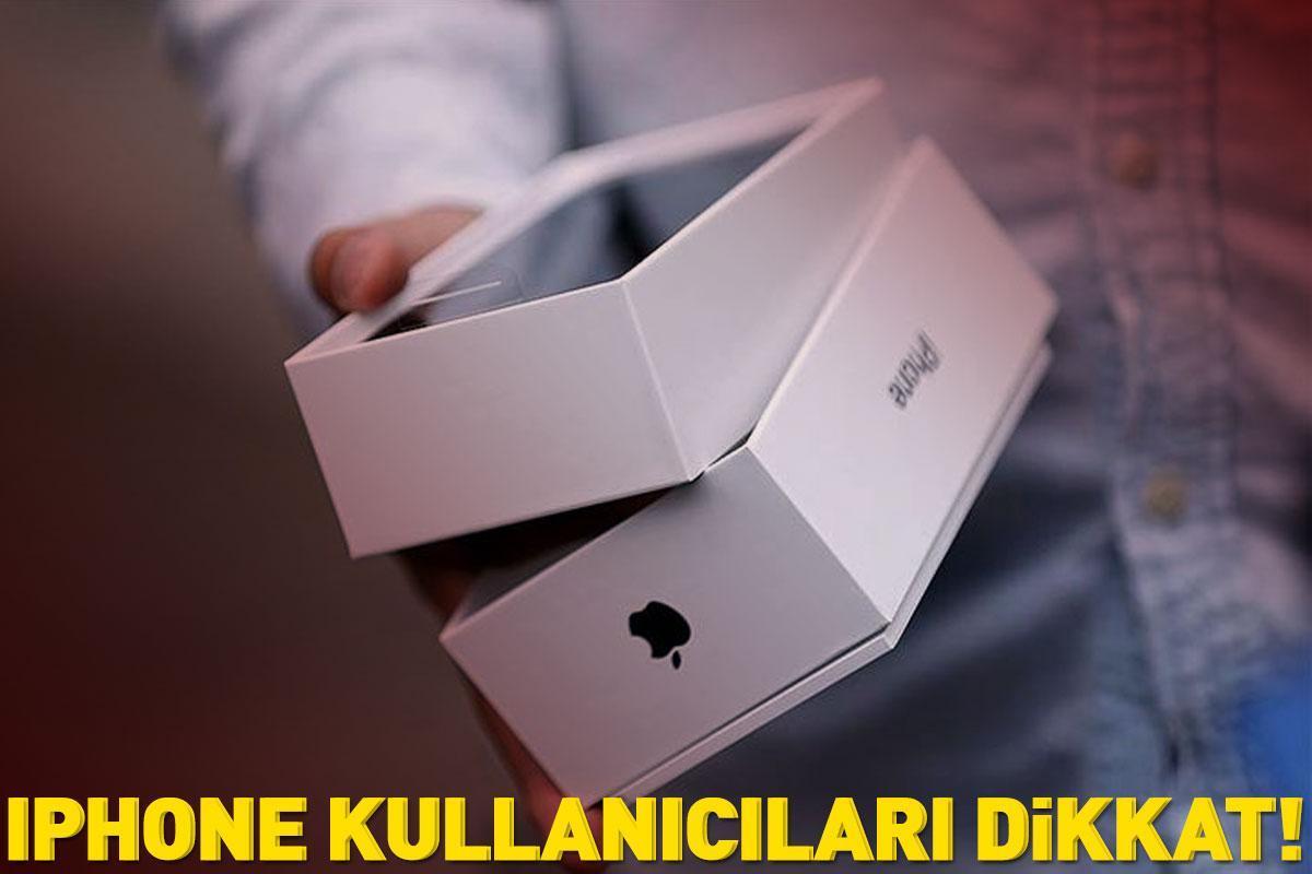 Iphone kullanıcıları dikkat! 'Kritik önem taşıyor' diyerek duyurdular...