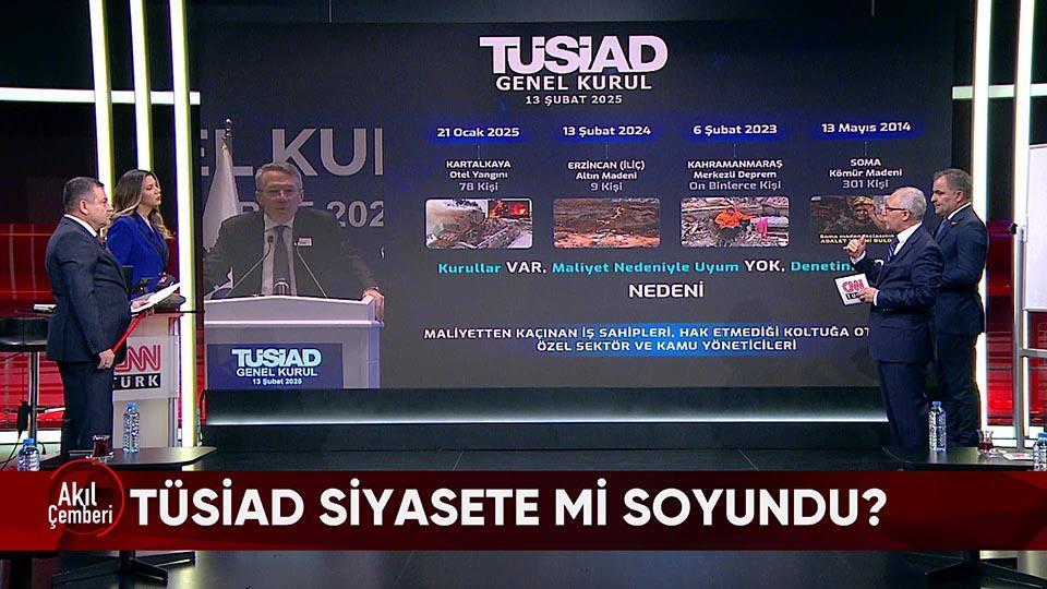 TÜSİAD siyasete mi soyundu? Trump'ın Putin açıklamalarının perde arkası ne? Rusya-Ukrayna barışı İstanbul'da mı? Akıl Çemberi'nde konuşuldu