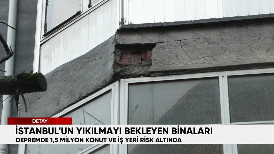 Yüzbinlerce kişi tabut evlerde yaşıyor! İstanbul'un yıkılmayı beleyen binaları...