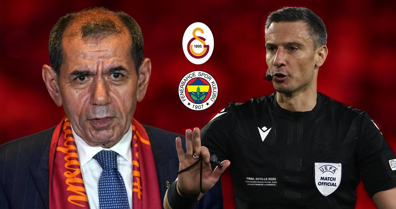 SON DAKİKA | Galatasaray - Fenerbahçe derbisinin hakemi Slavko Vincic mi olacak? Dursun Özbek'ten TFF'ye başvuru...