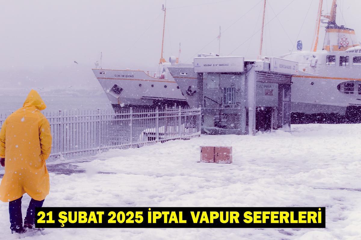 21 Şubat 2025 İptal İDO-BUDO Seferleri: Hangi Seferler İptal Edildi?