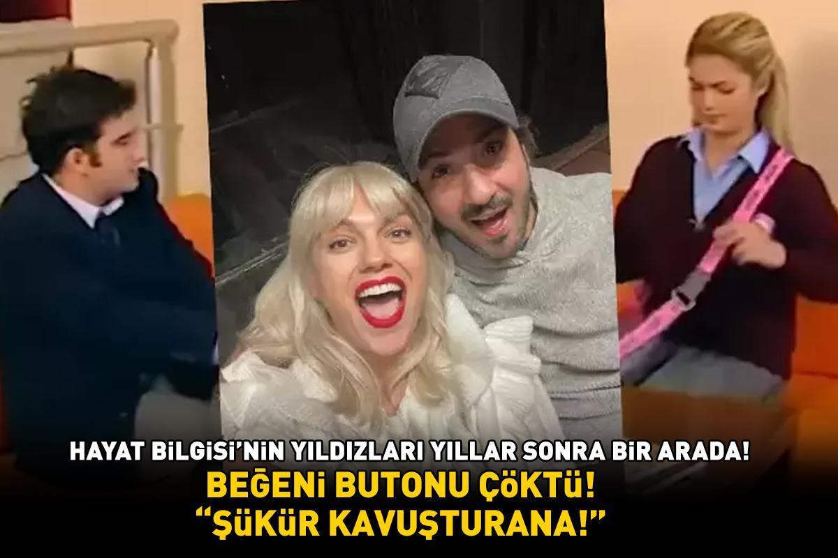 Hayat Bilgisi'nin Ortega ve Barbie'si yıllar sonra yan yana! İpek Erdem ile Paşhan Yılmazel sosyal medyayı salladı