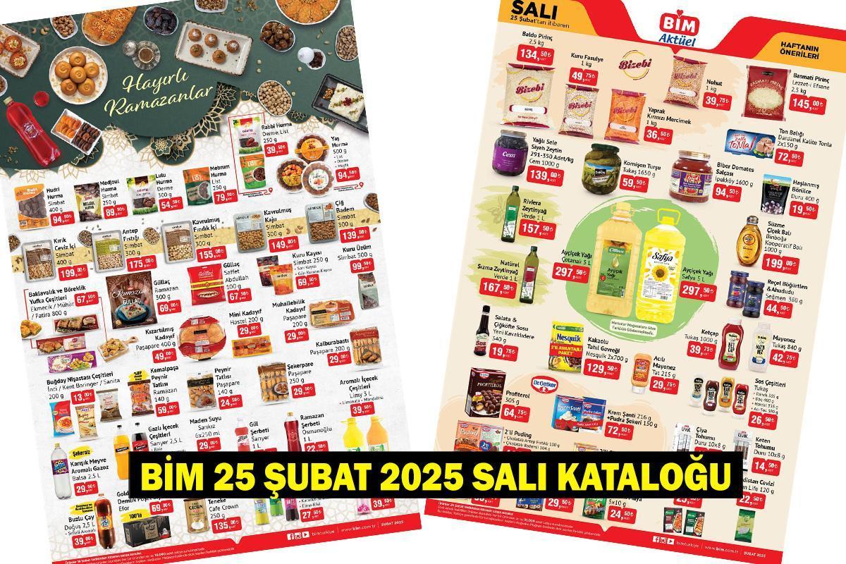 BİM 25 Şubat Salı Aktüel Ürünler Kataloğu Açıklandı! Bu Salı BİM'de Neler Var?