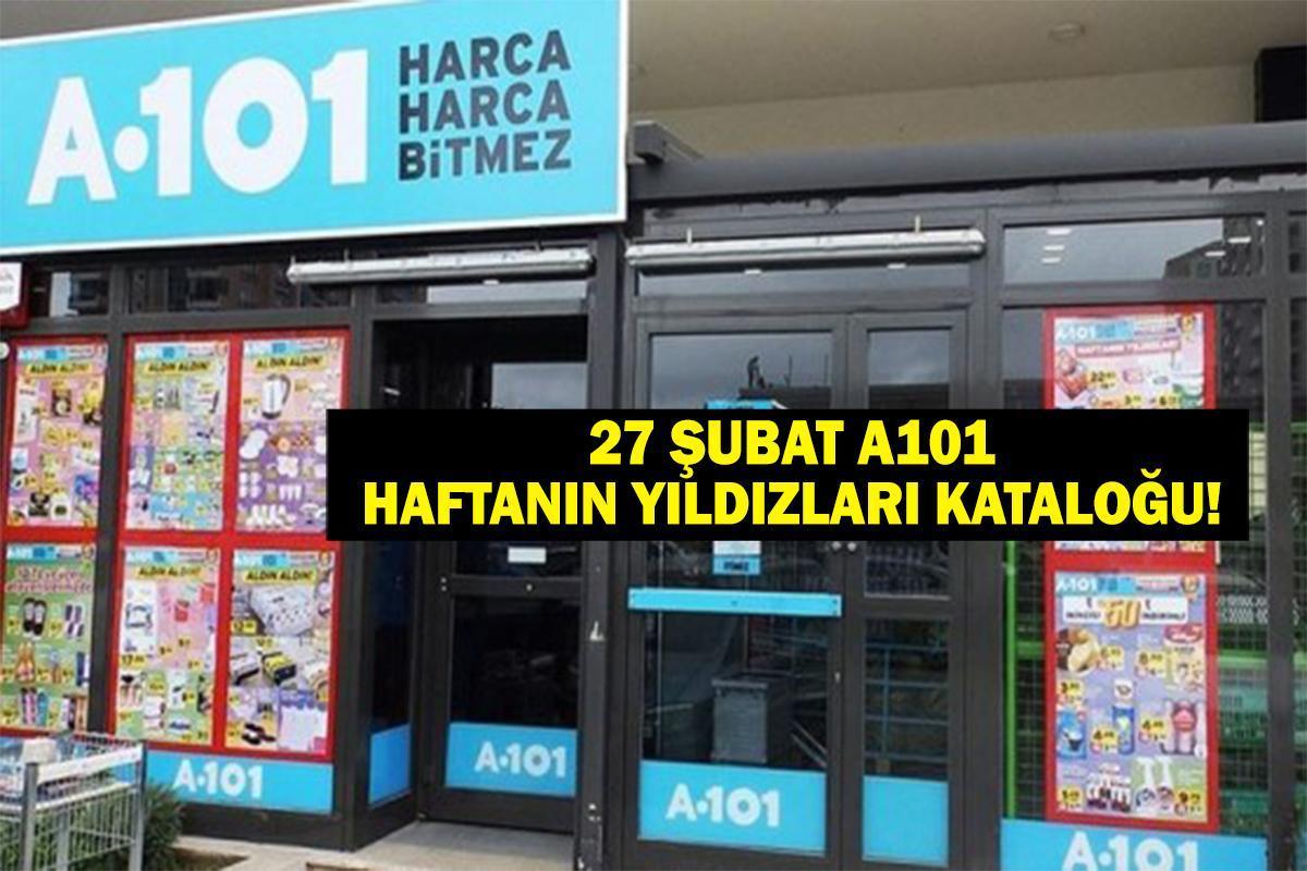 A101 27 Şubat Perşembe Aktüel Kataloğu! Bu hafta A101'de neler indirimde? Beyaz eşya, elektronik, Ramazan kolileri...