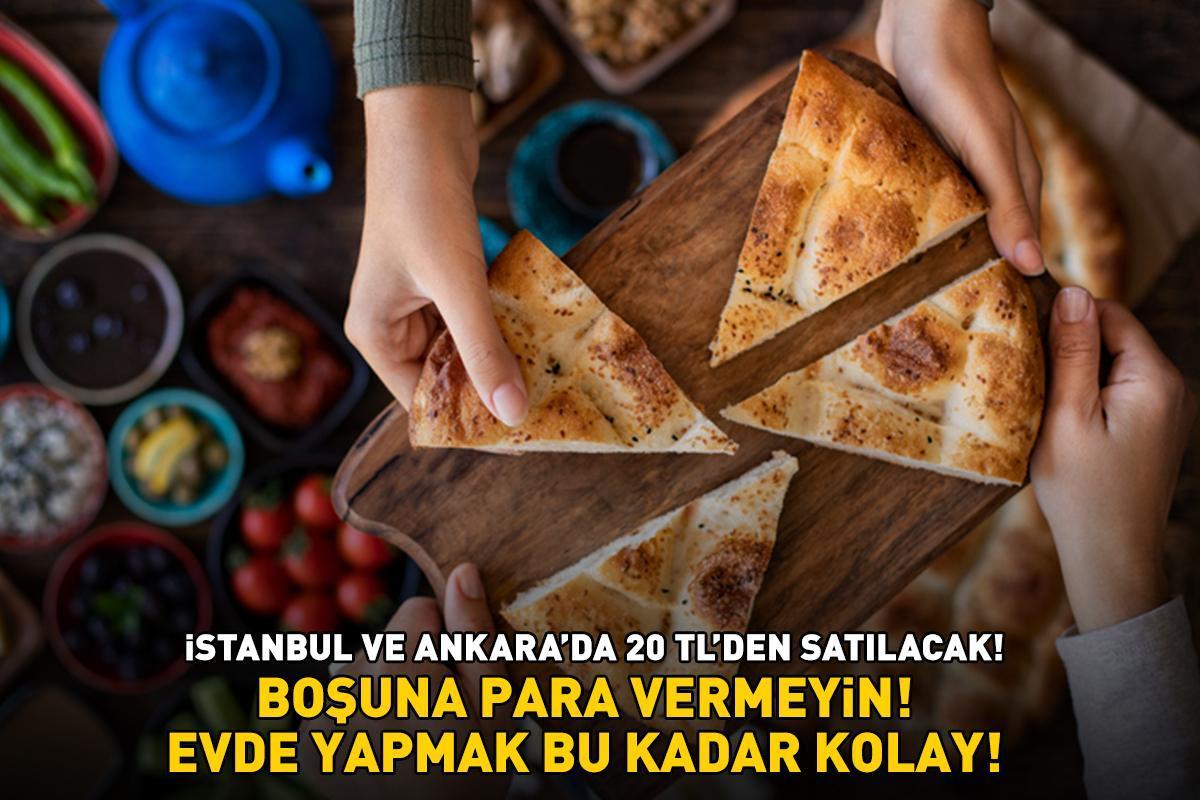 İstanbul Ve Ankara'da 20 TL'den Satılacak! Boşuna Para Vermeyin: Evde Ramazan Pidesi Yapmak Meğer Bu Kadar Kolaymış!