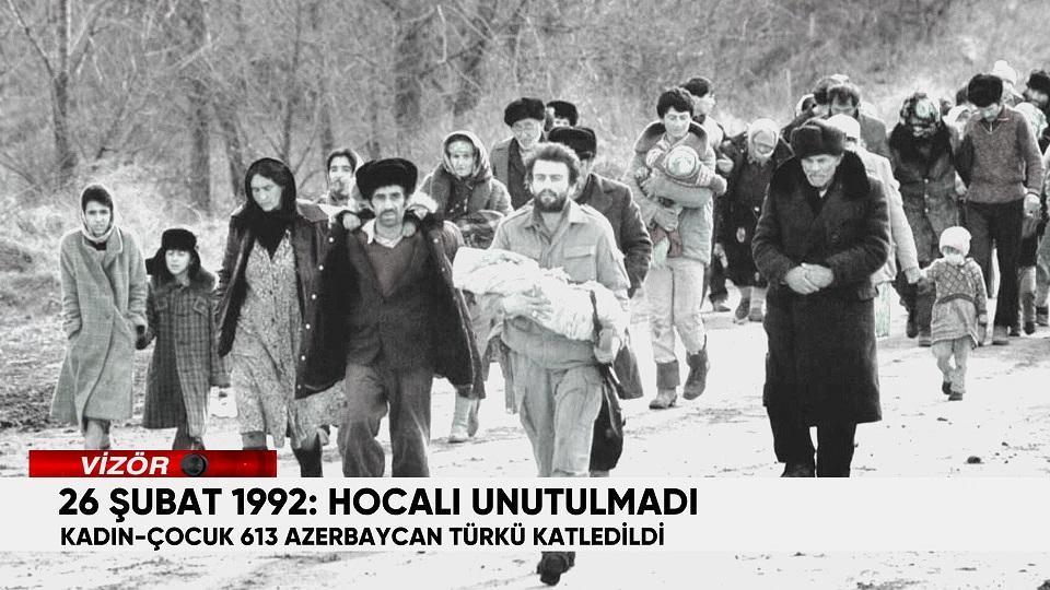 HOCALI UNUTULMADI: Kadın ve çocuk demeden 613 Azerbaycan Türkü katledildi!