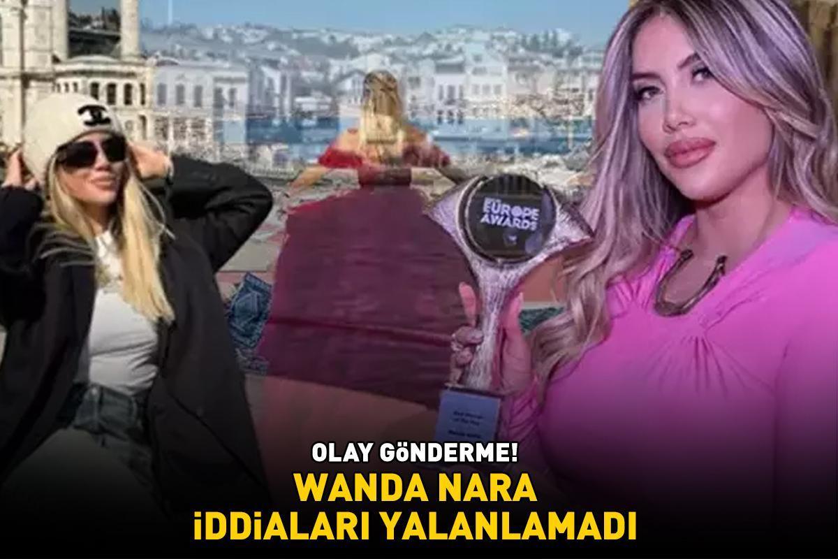 OLAY GÖNDERME! Galatasaray'ın yıldızı Icardi ile boşanma sürecinde olan Wanda Nara o iddiaları yalanlamadı!