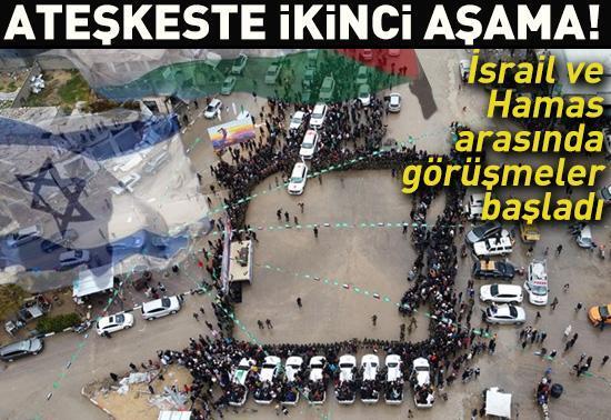 İsrail ve Hamas arasında görüşmeler başladı