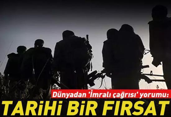 Dünyadan İmralı yorumu: Tarihi bir fırsat