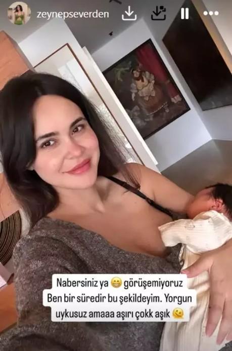 Zeynep Sever Demirel'den minik kızı ile yeni poz