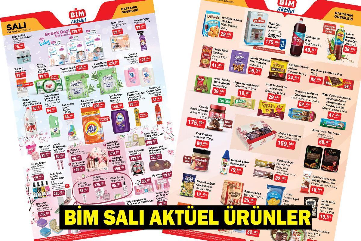 BİM 4 Mart Salı 2025 Aktüel Ürünler: Uygun Fiyatlarla Alışveriş Fırsatları!