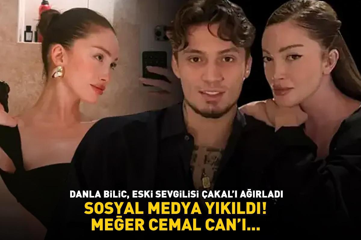 Beşiktaş'ın yıldızı Emirhan Topçu ile aşk yaşadığı iddia edilmişti! Danla Bilic eski sevgilisi Çakal'ı ağırladı! Meğer Cemal Can'ı...