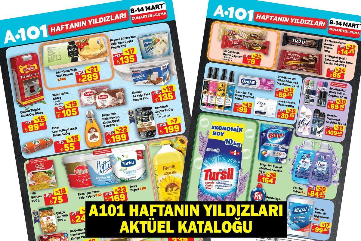 A101 8-14 MART 2025 AKTÜEL KATALOĞU: A101 Haftanın Yıldızları Ürünleri Listesinde Neler İndirimde?