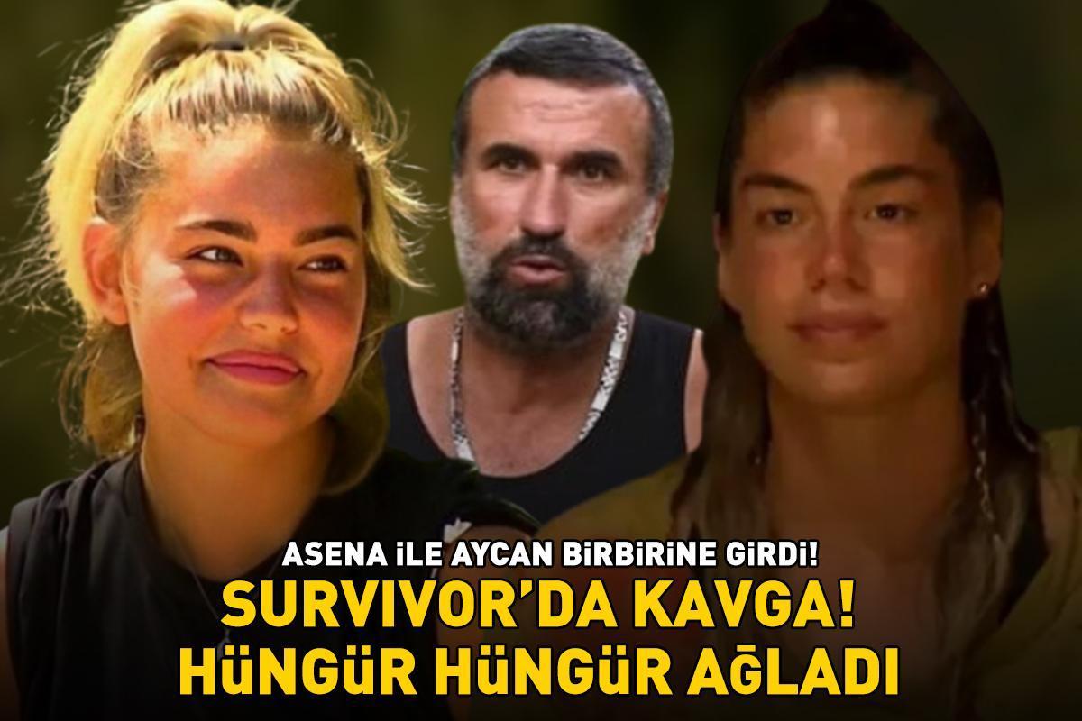 Survivor'da kavga! Asena ile Aycan birbirine girdi! Hikmet Tuğsuz tartışmaya dahil olunca ortalık karıştı