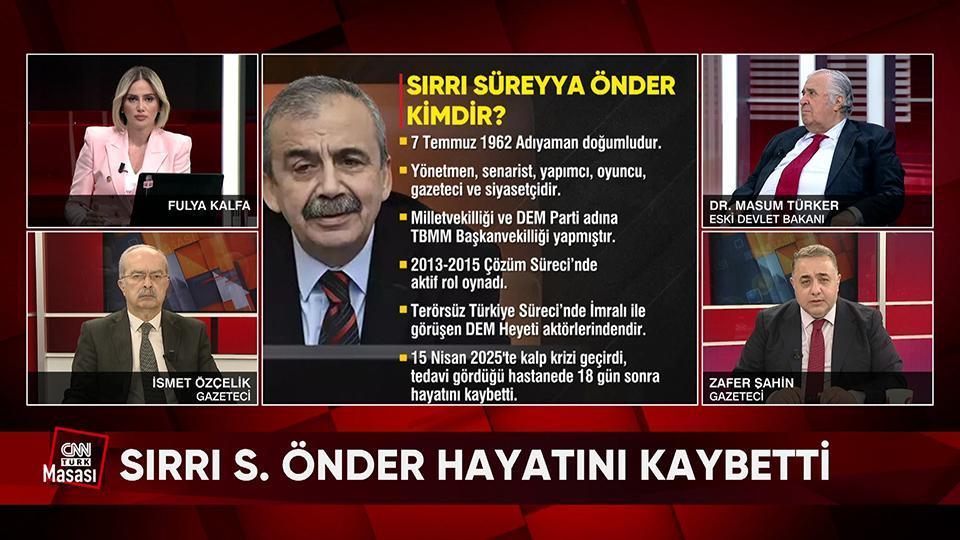 Önder'in süreçteki önemi, mizah konusu olan Özel'in çorba mesajı ve İmamoğlu'nun otel toplantıları CNN TÜRK Masası'nda konuşuldu