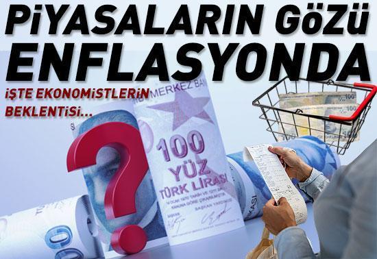 Enflasyon bugün açıklanacak: Ekonomistlerin genel beklentisi ne