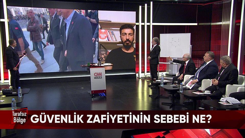 Özel'e yumruklu provokasyon: Güvenlik zafiyetinin sebebi ne? Saldırgan ifadesinde ne dedi? Tarafsız Bölge'de konuşuldu