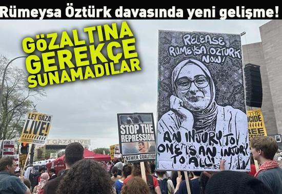 Rümeysa Öztürk davasında yeni gelişme