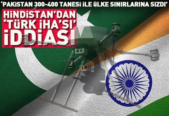Hindistandan Türk İHAsı iddiası