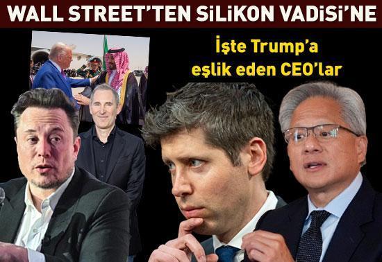 İşte Trumpa eşlik eden CEOlar