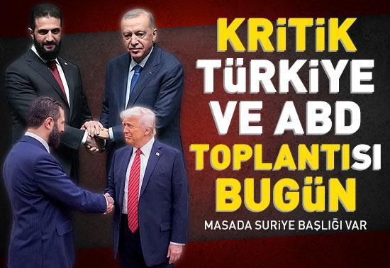 Kritik Türkiye ve ABD toplantısı bugün