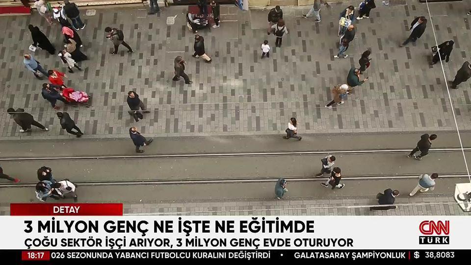 Çoğu sektör işçi arıyor, 3 milyon genç evde oturuyor