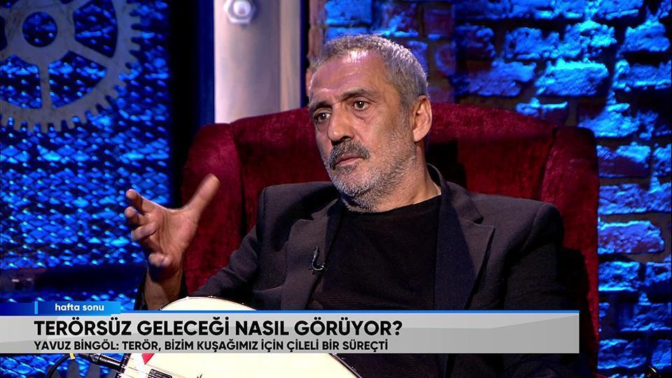 Halk müziğinin güçlü sesi Yavuz Bingöl ile toplum, sanat ve geleceğe dair çarpıcı bir sohbet Hafta Sonu'nda ekrana geldi