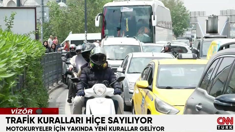 Moto kuryeler trafikte neden risk oluşturuyor?