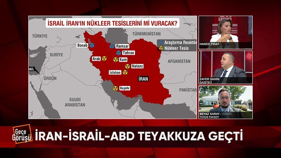 İran-İsrail-ABD neden teyakkuza geçti? Altında savaş fiyatlaması mı? İsrail İran'ı nasıl vurabilir? Gece Görüşü'nde konuşuldu