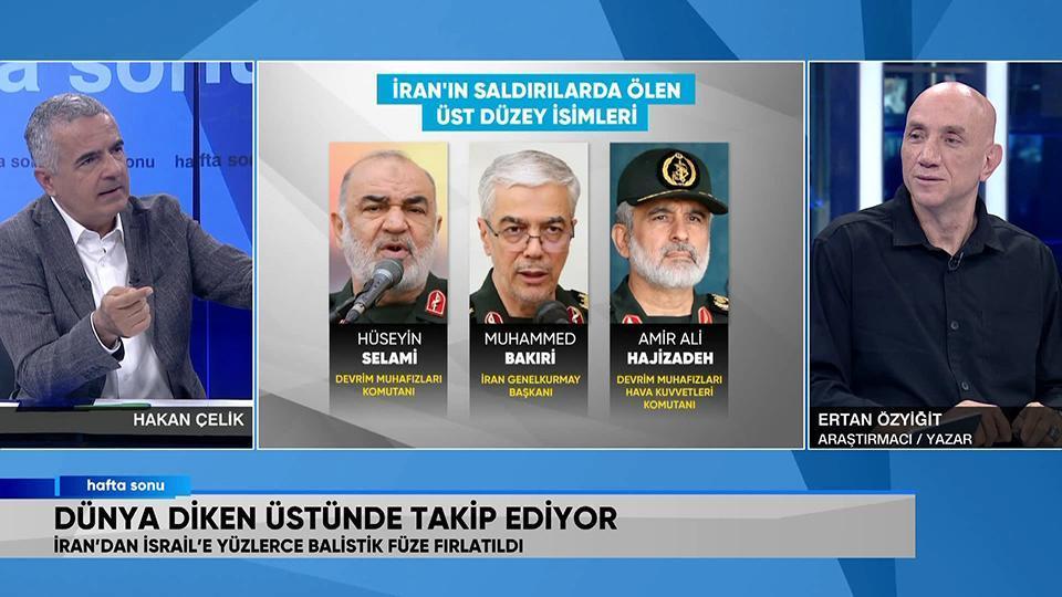 Araştırmacı-Yazar Ertan Özyiğit, İsrail-İran savaşında yaşananları Hafta Sonu'nda değerlendirdi